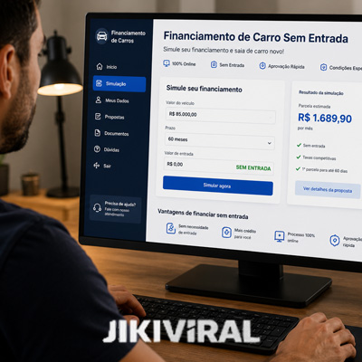 financiamento de carro sem entrada