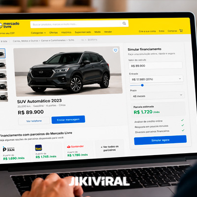 Como financiar um carro pelo Mercado Livre! como financiar um carro pelo Mercado Livre