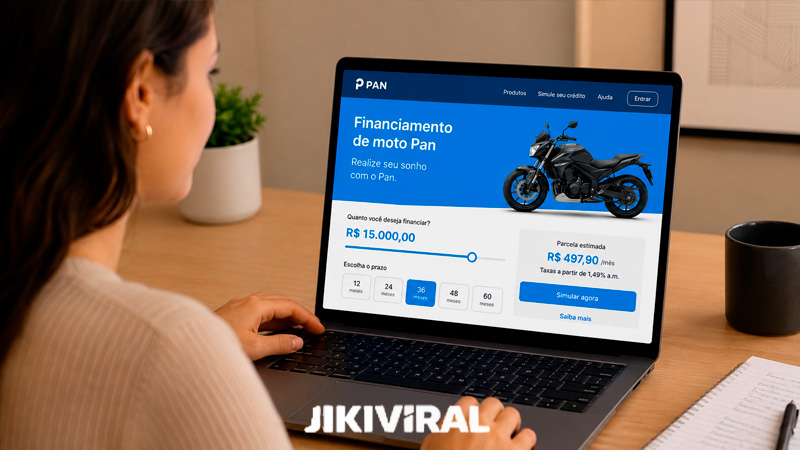 Financiamento de moto Pan como funciona a aprovação, as parcelas, os juros e as condições para comprar uma moto