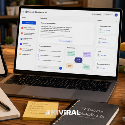 Confira os detalhes sobre o Google NotebookLM