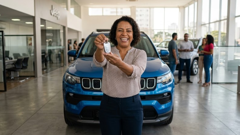 Escolha entre carro novo ou usado e faça seu financiamento caber no orçamento.
